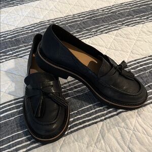 Splendid Ciao black tassel loafers